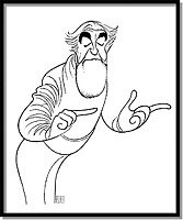 Al Hirschfeld: Self-Portrait At 89