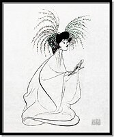 B. D. Wong in M. Butterfly by Al Hirschfeld