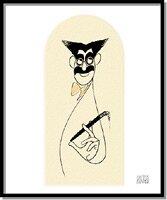 Groucho Marx: Groucho, A Life In Review by Al Hirschfeld