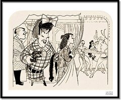 Gypsy by Al Hirschfeld