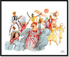 Hairspray by Al Hirschfeld