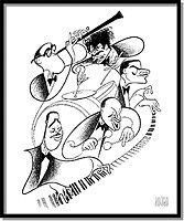 Jazz! by Al Hirschfeld