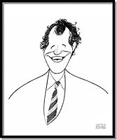 David Letterman by Al Hirschfeld