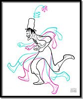 Marcel Marceau by Al Hirschfeld