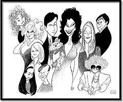The Nanny by Al Hirschfeld