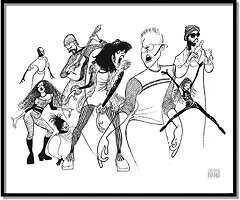 Rent by Al Hirschfeld