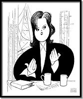 Rosie O'Donnell by Al Hirschfeld