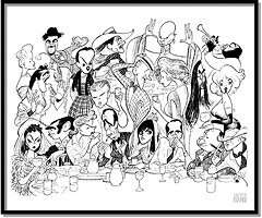 There's No Business Like Show Business by Al Hirschfeld