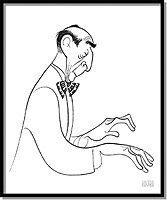 Vladimir Horowitz by Al Hirschfeld