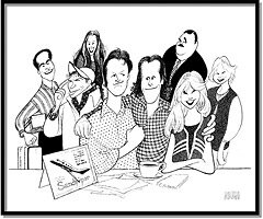 Wings by Al Hirschfeld