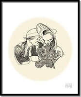 Woman Of The Year by Al Hirschfeld