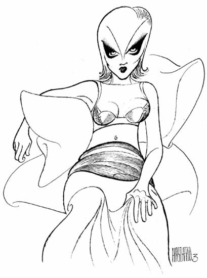 Madonna&rsquo;s Return To Innocence available from The Official Website for Al Hirschfeld