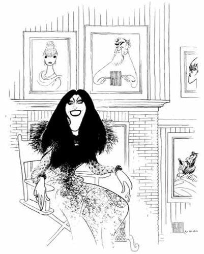 Margo Feiden available from The Official Website for Al Hirschfeld