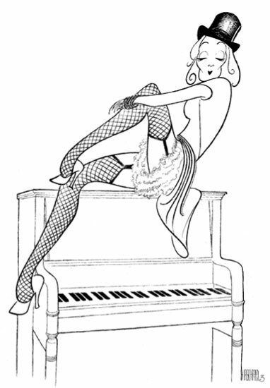 Marlene Dietrich available from The Official Website for Al Hirschfeld