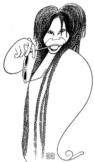 Whoopi Goldberg available from The Official Website for Al Hirschfeld