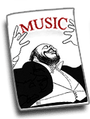 Music lithographs from The Official Website for Al Hirschfeld