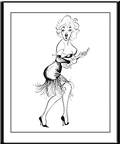 Marilyn Monroe at The Official Website for Al Hirschfeld