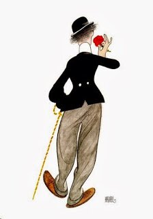 Charlie Chaplin by Al Hirschfeld at The Official Website for Al Hirschfeld