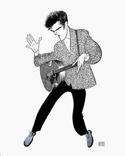 elvis presley by Al Hirschfeld at The Official Website for Al Hirschfeld