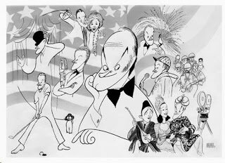 bob hope by Al Hirschfeld at The Official Website for Al Hirschfeld